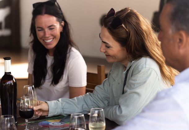 Girl Wine Tasting Lanzarote